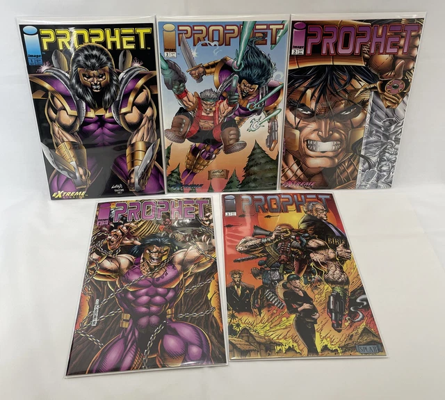 Prophet Volume# 1, 2, 3, 4,5 Lot Of 5 Image Comics 1993 & 94  All First Printing