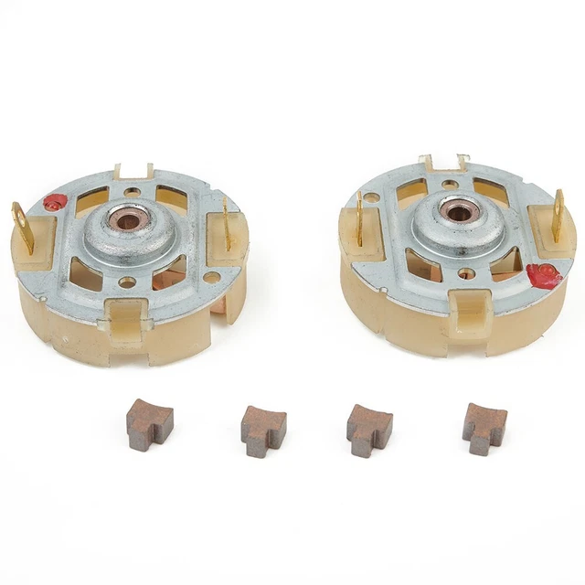 Carbonio 2pcs Spazzole Supporti Elettrico Trapano Metallo Potenza Attrezzo Nuovo