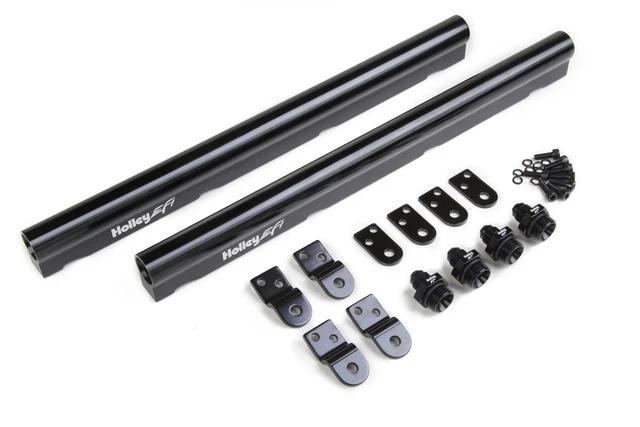 Holley EFI 534-209 LS Hi-Flow Fuel Rails - Fits LS1, LS2, LS3, LS6 & L99