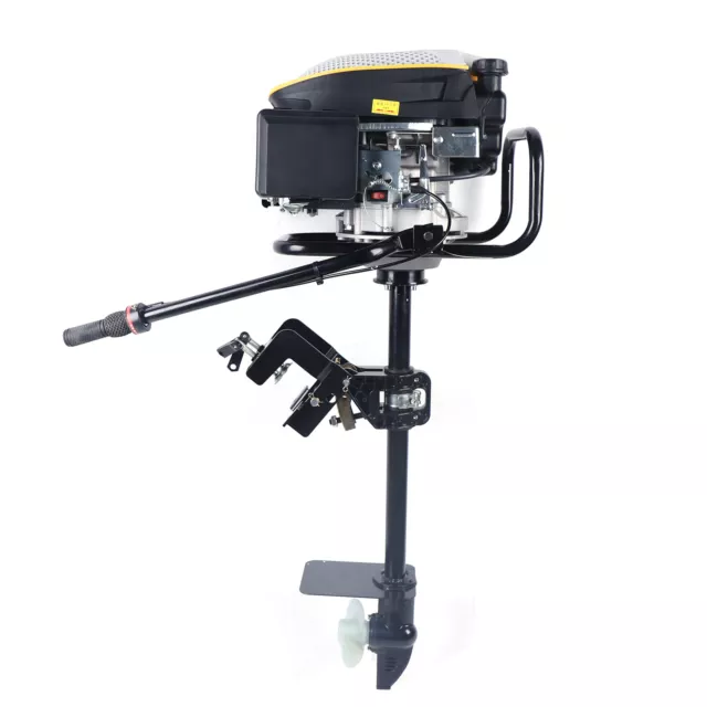 9HP 4 Stroke Outboard Motor Boat Engine Single Cylinder, Air-Cooled System 225CC