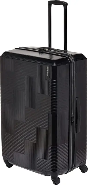 Stratum XLT Expandable Hardside Luggage with Spinner Wheels, Jet Black, Carry-On