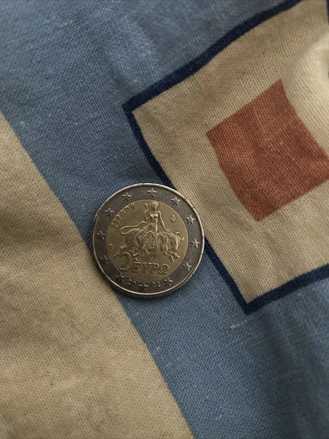PIÈCE DE 2 euros rare 2002 Eypo. S dans l'étoile EUR 25,00 - FR