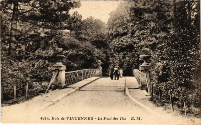 CPA Vincennes Pont des Iles (1347266)