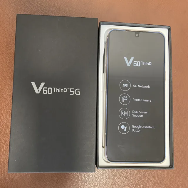 LG V60 THINQ 5G LM-V600TM 128GB 8GB RAM 6.8" Factory Unlocked- New Sealed