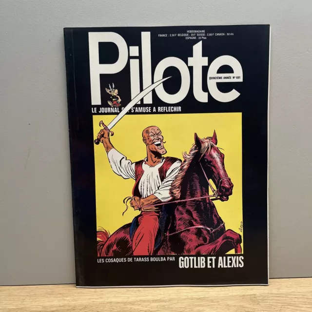 Revue Magazine Pilote nº 691 1973 Quinzième année