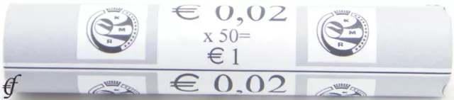 Belgien Rolle 2 Cent 2004 mit 50 Münzen prägefrisch