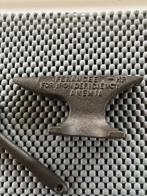 Stuart Ferancee Cast Iron for Iron Deficiency Anemia Anvil & Hammer