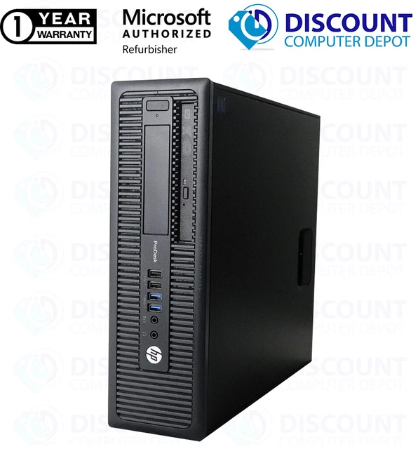 HP PRODESK 400 G3 Desktop Computer Windows 10 PC Intel Core i5 16GB ...