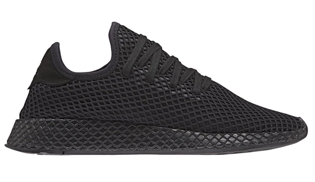 Adidas deerupt bianche e blu scuro sale