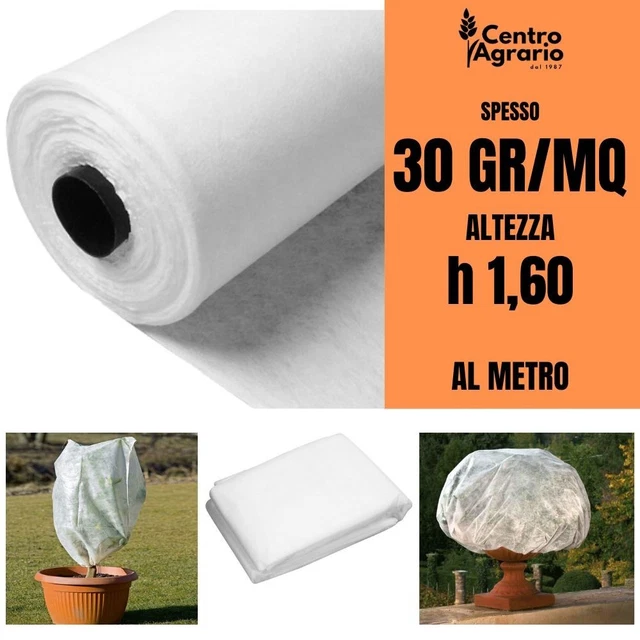 Teli Protettivi Invernali Per Piante Maniver Agricova Telo Protettivo Non Tessuto - 30gr 1.6x10 Mt Per Orto E Giardino Telo Piante 30gr - Foto 13