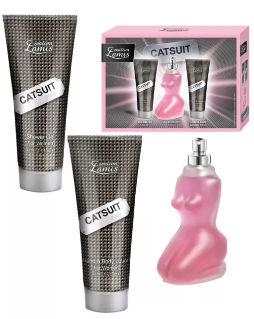 Set donna ai feromoni kit afrodisiaco profumo gel doccia lozione corpo sensuale