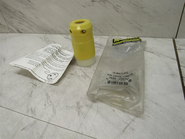 Marinco Nema Locking Connector 306CCRS 30A 250V