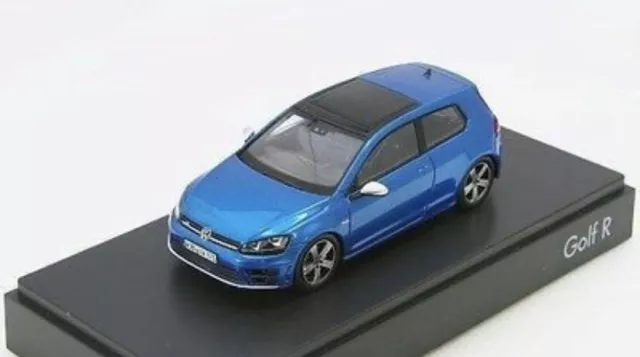 RARE VW GOLF 7 VII 5G GT HIGHLINE ESTATE VARIANT BLUE 1:87 RIETZE (DEALER  MODEL)