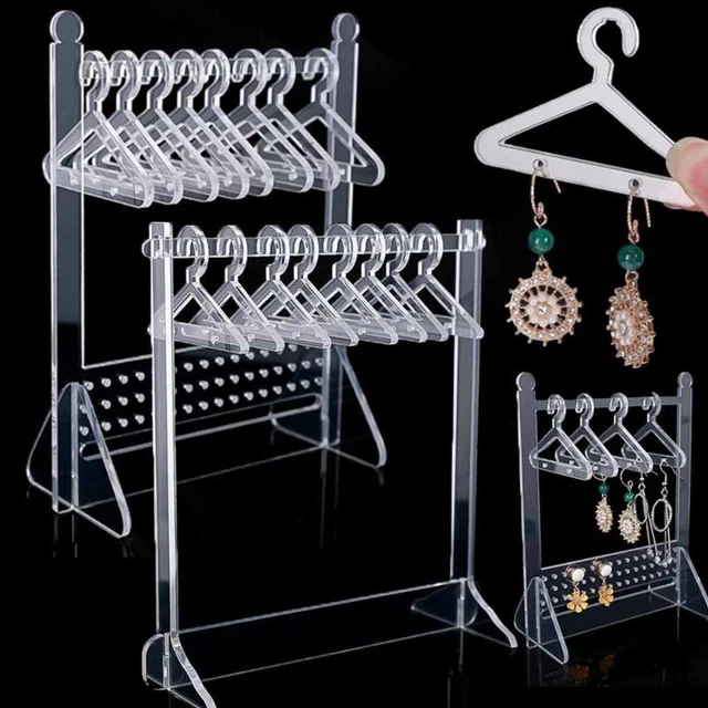 Display Holder Earrings Stand Organizer Coat Hanger Earring Display Stand