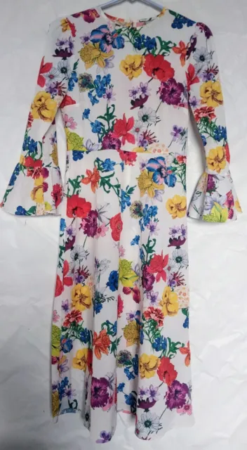 asos flower dress