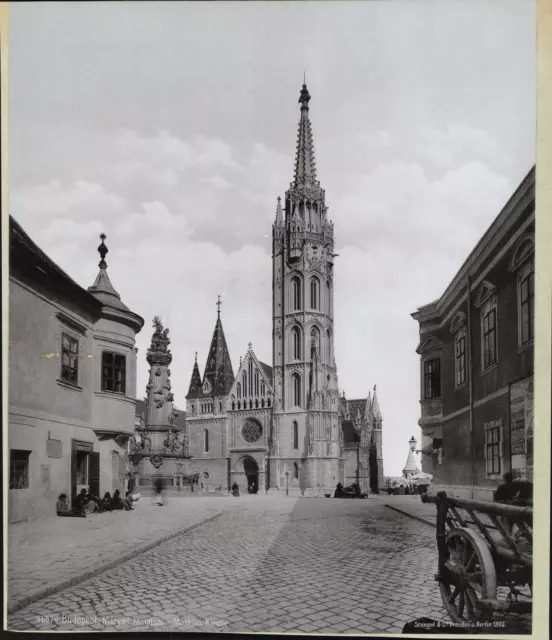 Hongrie, Budapest, Budavári Nagyboldogasszony-templom, Photo. Stengel und Co. Ti