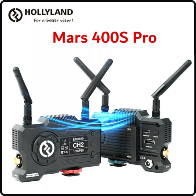 V2 HOLLYLAND Mars 400S PRO II Wireless SDI/HDMI Video Transmission System 1080P