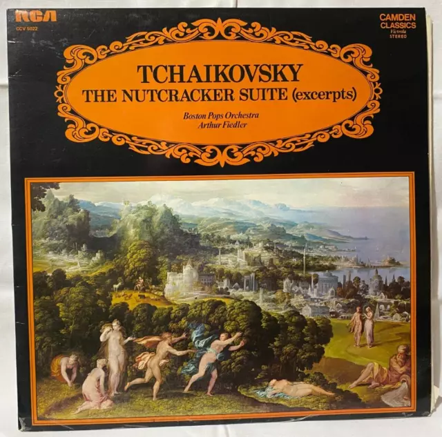 TCHAIKOVSKY - nutcracker suite excerpts UK LP Vinyl Record RCA CCV 5022 Boston P