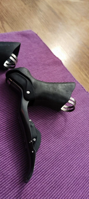Paire De Poignées De Vitesse à Torsion Pour VTT - 8,5x7x4,5 Cm - ABS Noir