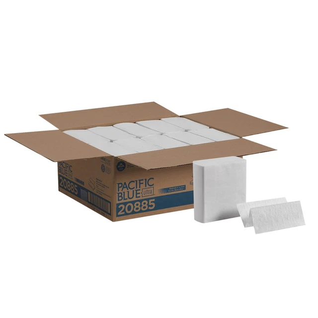 Paper Towels, C-Fold, 8"x11" , 260/PK, 2600/CT, White