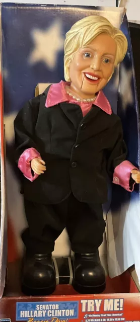 Hillary Clinton Boogie Diva Dancing New York Senator Doll 2008.