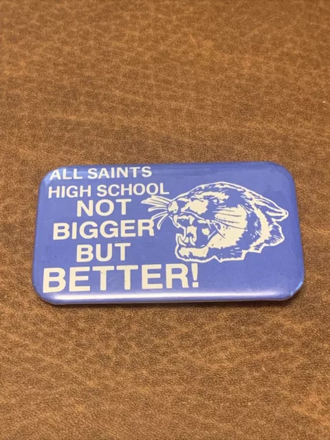 Vintage Rare - Bay City All Saint’s High School Pin - Michigan