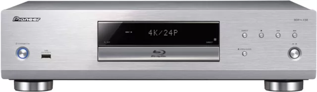 Pioneer BDP-LX58-S Blu-ray Player High End Full HD Dolby True DTS 3D HDMI 4K UHD