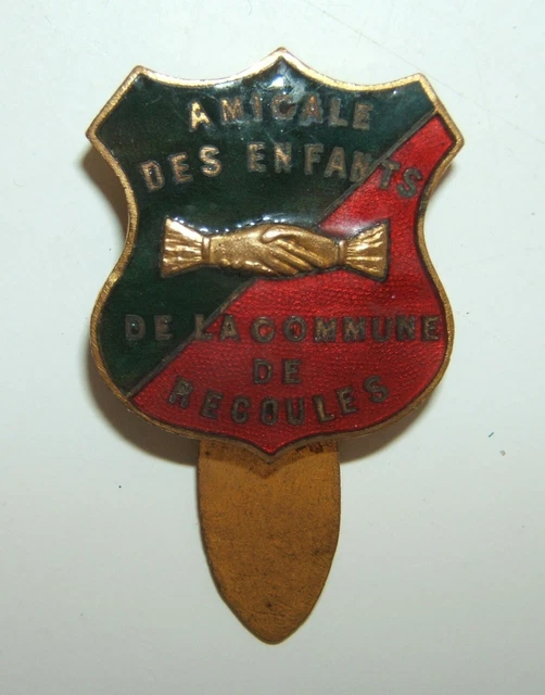 Ancien Insigne De Boutonnière CFTC – Syndicat Chrétien – France