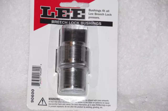 LEE 90600 2-Pack Breech Lock Quick Change Bushings - NEW