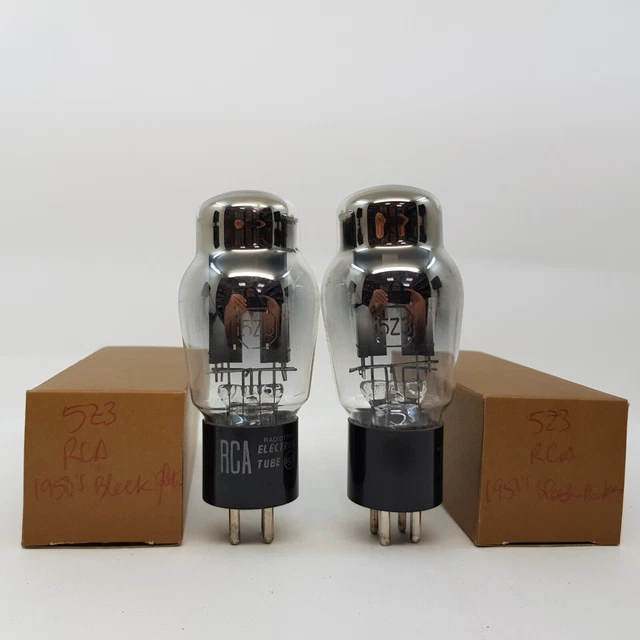 Paire De Tubes électroniques Sylvania 5963 – Années 1960, Plaques 17mm, Assortis