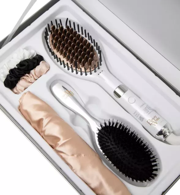 Haarglätter Behandlung Heißbürste Haarstylingbürste. UVP £120