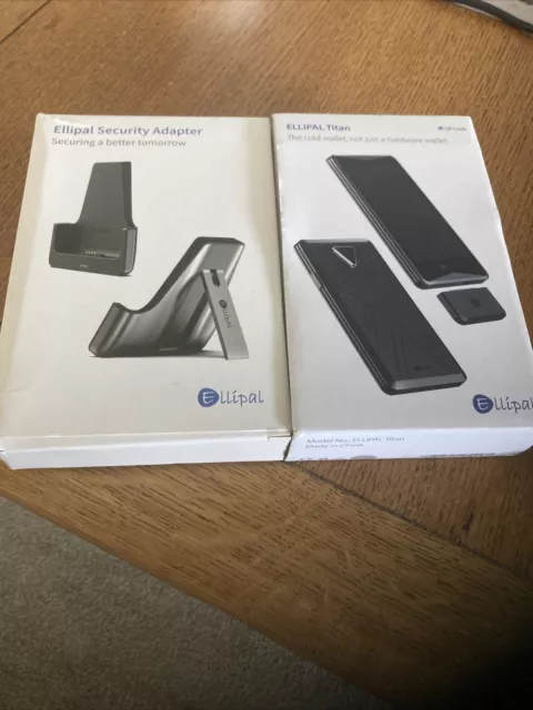 Faulty Ellipal Titan Cold/Hardware Crypto Wallet 100% Air-Gapped model EC-02
