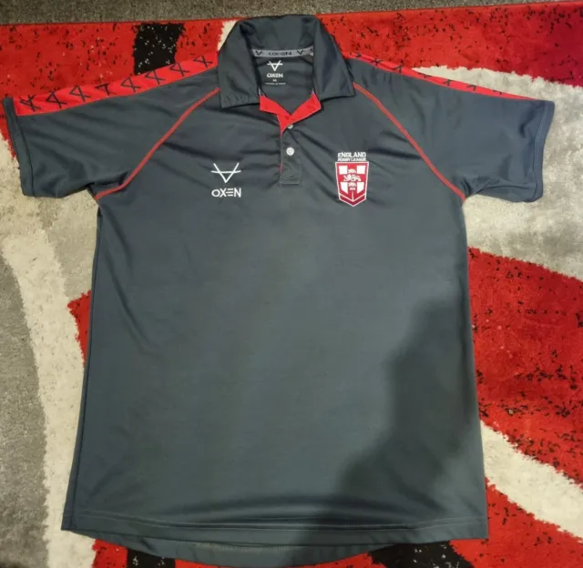 England Rugby League Polo T-Shirt