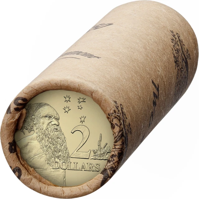 2024 2 KING Charles Iii Effigy Circulating Premium Coin Roll (25 Coins