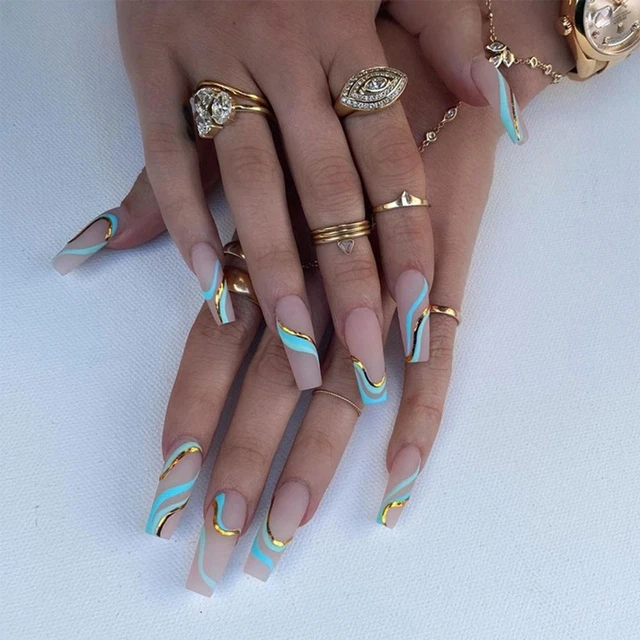 complète Ballerine Faux Ongles Portable Faux ongles Conseils pour les ongles