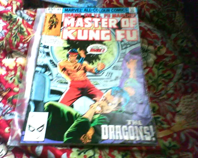 Master Of Kung Fu 89 Marvel Comic
