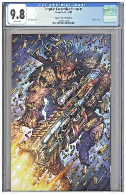 Prophet Facsimile Edition #1 CGC 9.8 Alan Quah Virgin Variant Cover BTC 2022
