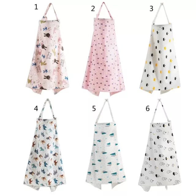 Cotton Nursing Cover Nurse Breastfeeding Privacy Apron Outdoors 39x27in 3