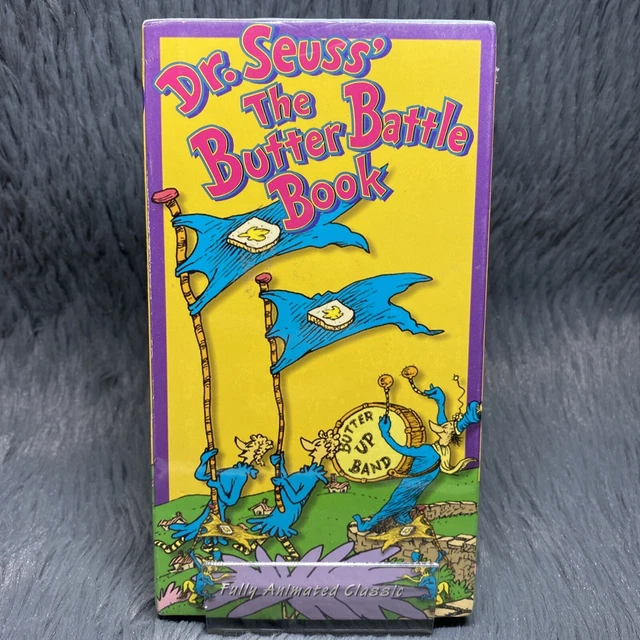 Dr Seuss The Butter Battle Book Vhs Tape 1995 Vintage vrogue.co