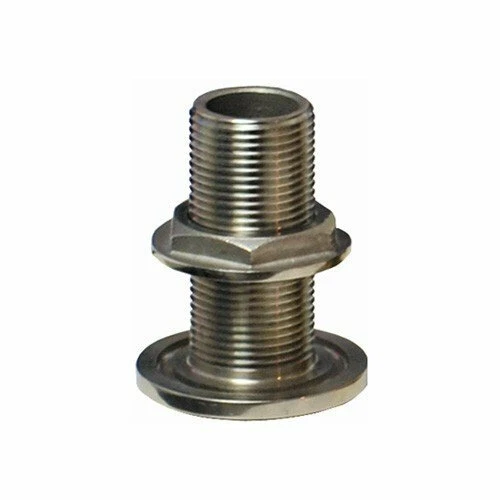 Groco 1-1/2" NPS NPT Combo Stainless Steel Thru-Hull Fitting w/Nut [TH-1500-WS]