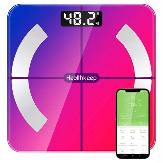 Weighing Scale for Body Weight, BMI,Muscle,Composition Analyzer, Bluetooth & APP