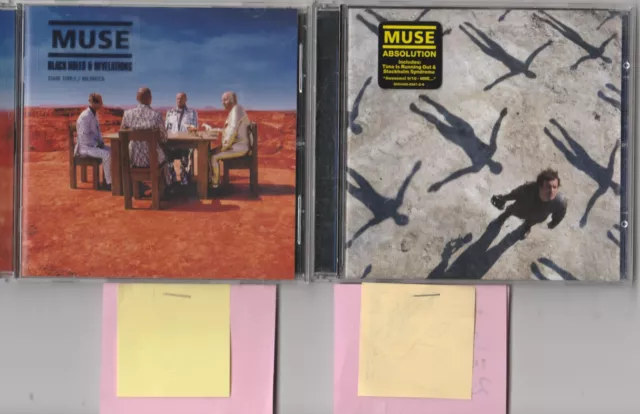 Muse – Absolution + Black Holes & Revelations /  TWO CD Albums / FREEPOST