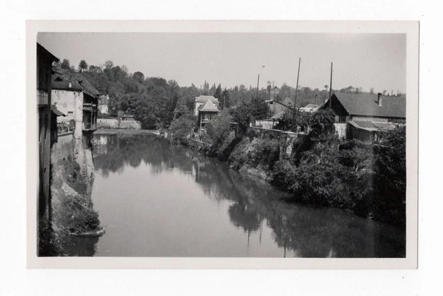 OLD PHOTO 1935 Pont de Beauvoisin Isère 1935 Landscape France