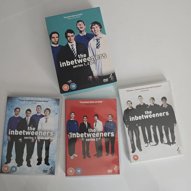 INBETWEENERS DVD BOX Set- Series 1-3 - Complete (, 2010, 5-Disc
