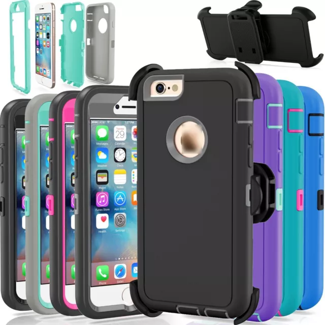 For Apple iPhone 6 Plus 6S Plus Case Cover (Fits Otterbox Defender Belt Clip)