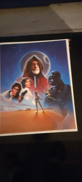 Affiche Pour Coffret Star Wars Laserdisc