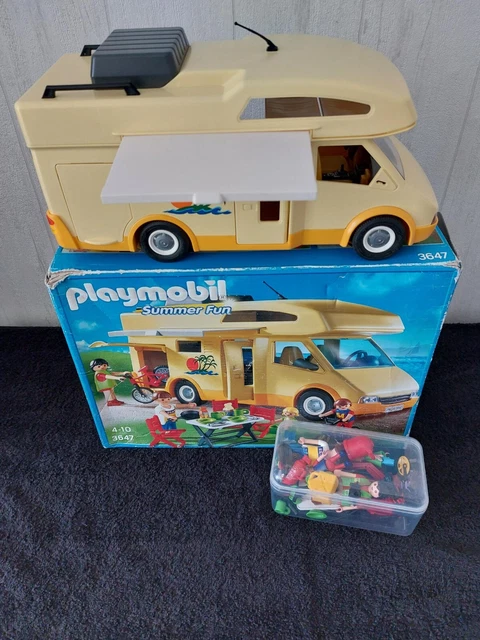 Pièce Playmobil 3647 - Matelas Lit Adulte Pour Camping-Car - Occasion Très Bon État