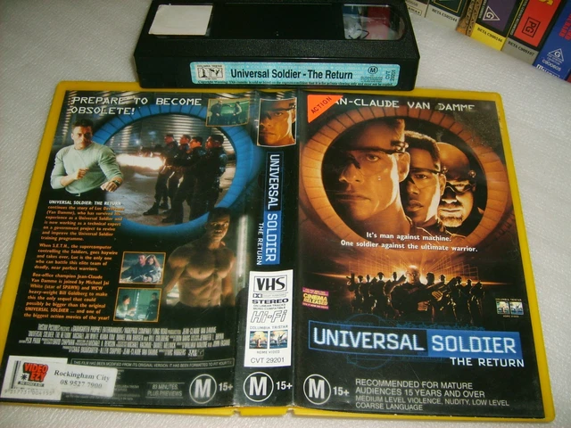 UNIVERSAL SOLDIER THE RETURN: JEAN-CLAUDE VAN DAMME 1999 Classic Action ...