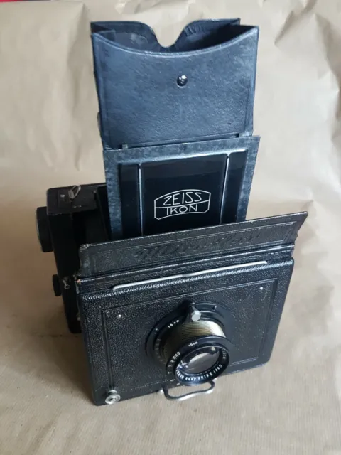 Zeiss Ikon Miroflex, alte Kamera, Tessar 1:4,5 f=15cm, Antik, Sammlerstück