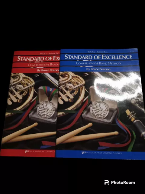 Standard of Excellence Comprehensive Band Method Baritone B.C. Book 1 & 2